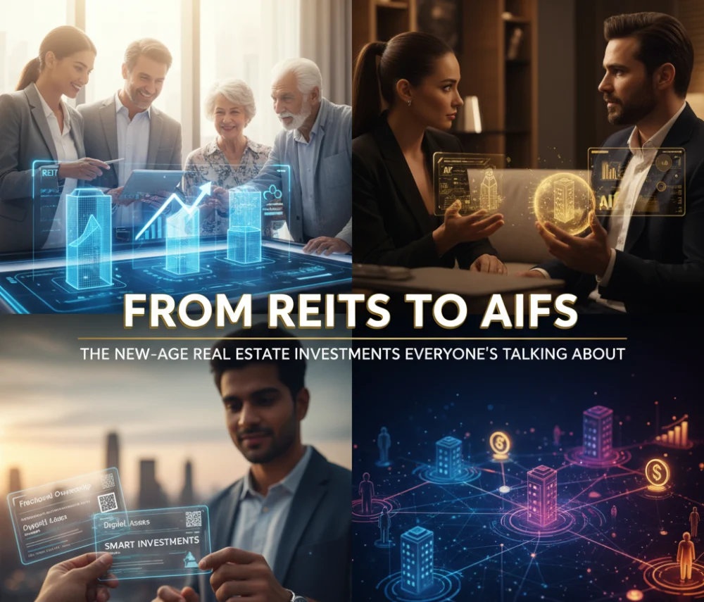 From REITs to AIFs: The New-Age Real Estate Investments Everyone’s Talking About