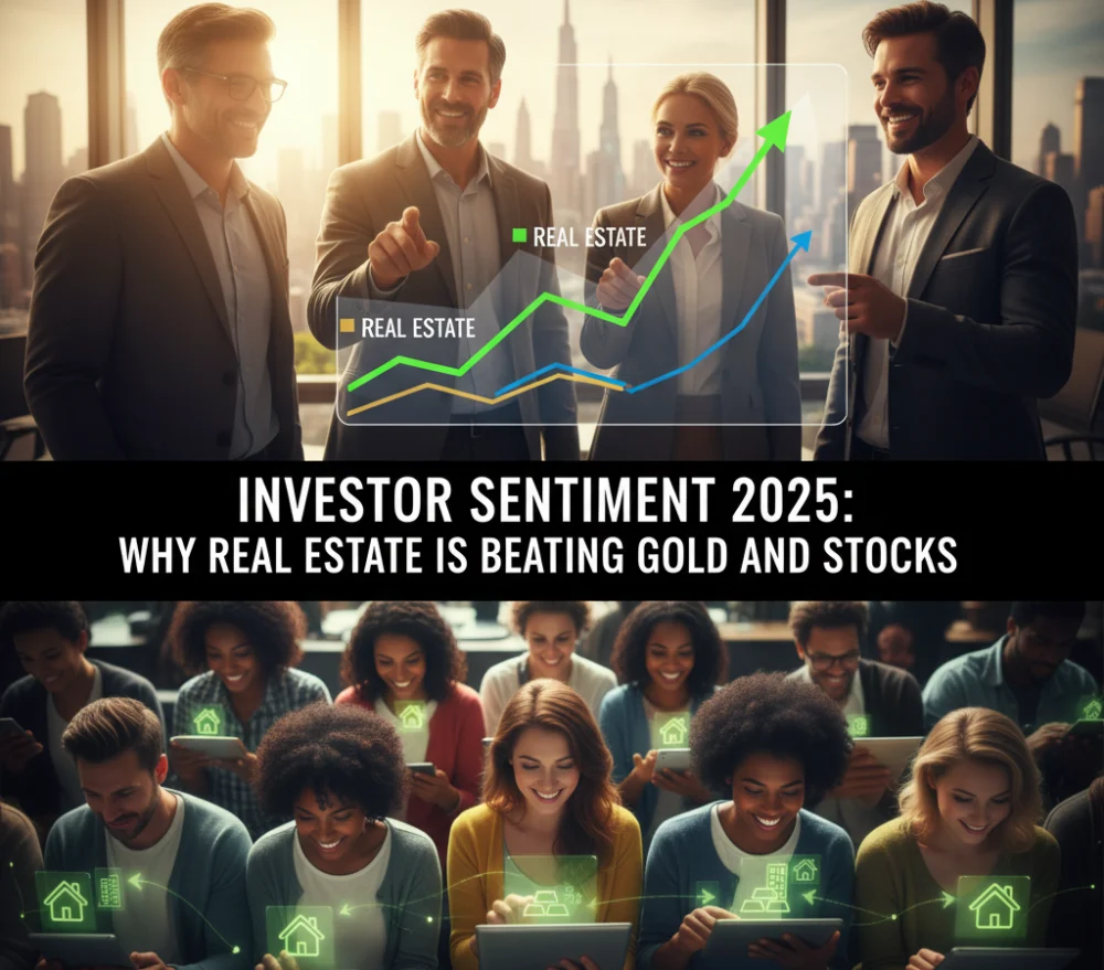 Investor Sentiment 2025: Why Real Estate Is Beating Gold and Stocks